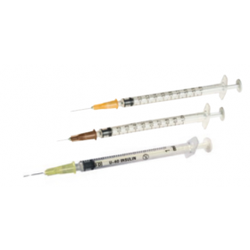 Syringe BD 1ml + needle 27Gx3/8