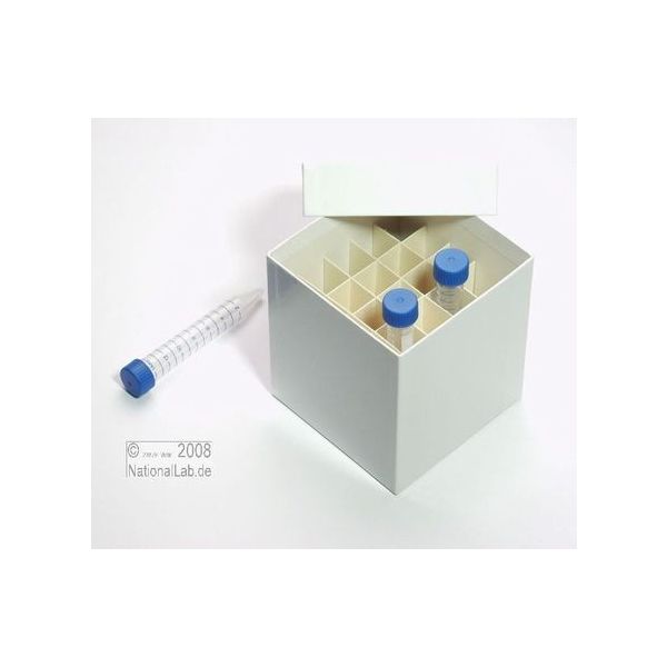 CellBox cryo, hydrophobic cardboard SPECIAL H128mm with grid dividers ...